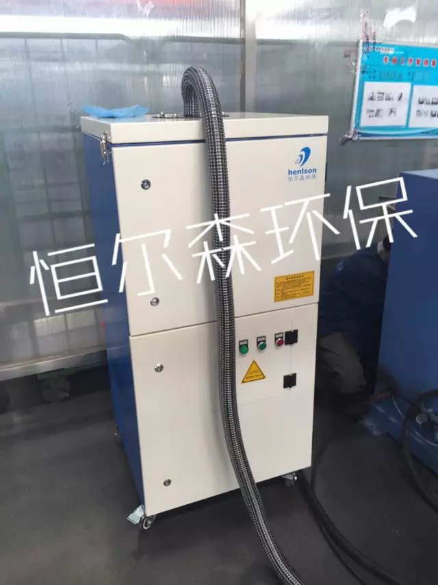 滄州某電動(dòng)車有限公司采用高負(fù)壓焊煙凈化器